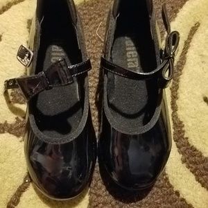 Little Girls 10.5 11 toddler tap shoes